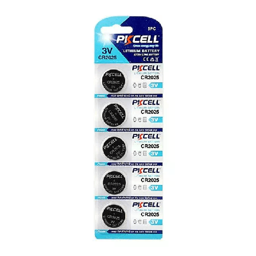 Batterie Cr2025 3 Volt Blister 5 Pezzi