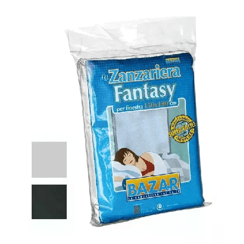 MEDAL Zanzariera Velcro Fantasy 150x180 nera