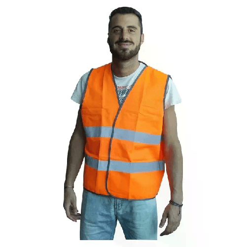 Gilet Alta Visibilita Arancio 01210N