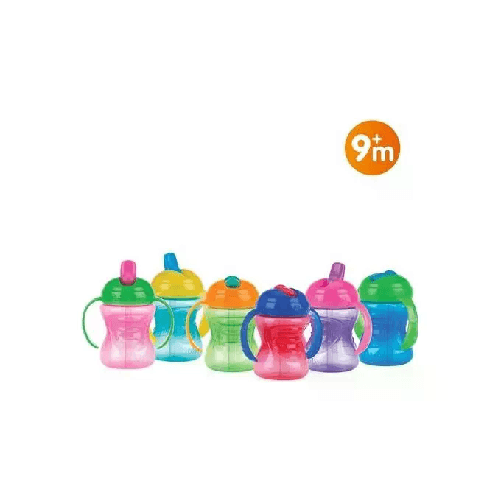 Nuby Tazza con Cannuccia Removibile 270ml