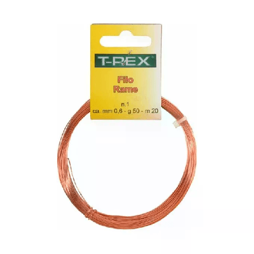 T-Rex Filo In Rame 1,00Mm 50Gr 8Mt