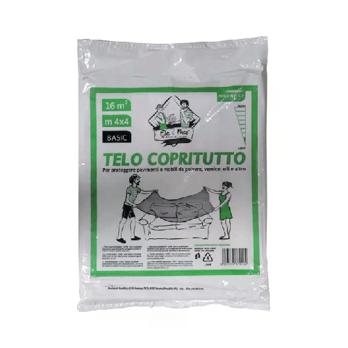 Elepacking Telo Copritutto Polietilene 6x4mt 290gr My 13