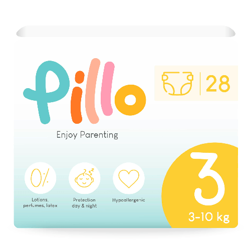 Pillo Pannolini Enjoy Parenting Misura 3 Midi