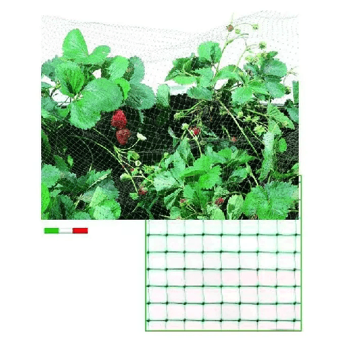Blinky Rete Plastica Antiuccelli Verde Mm.10X12 Mt.10 H.Cm. 200
