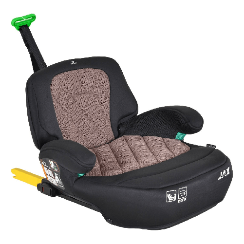 Cangaroo Booster Rialzo da Auto Isofix i-Size con Schienale JAX PINK da 125-150 cm (15-36Kg)