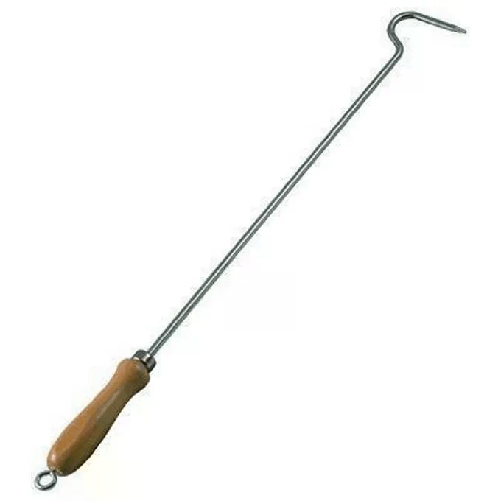 Attizzatori per Fuoco Zincati Manico Legno Art.134 cm. 43