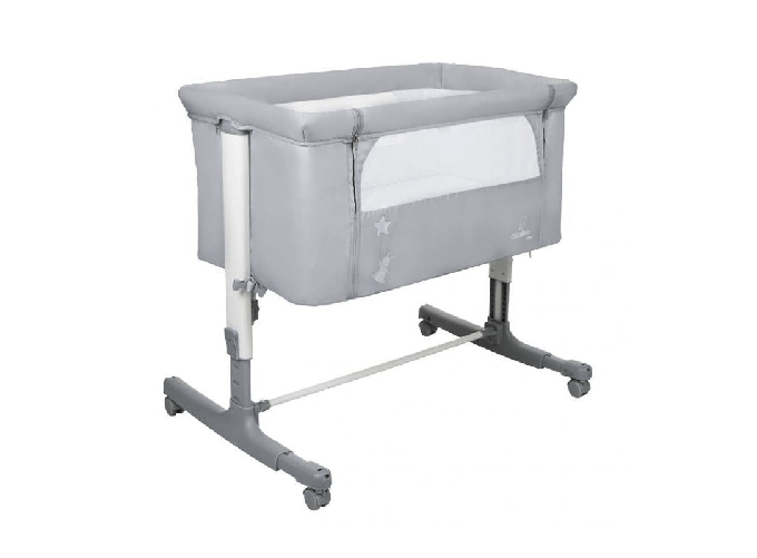 ASALVO Culla Fianco Letto Co Sleeping Con Dondolo CALM GREY