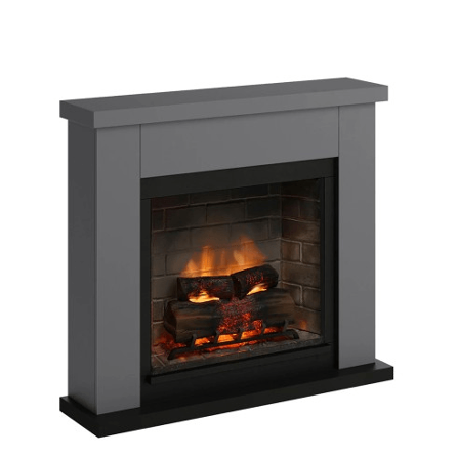 Camino Elettrico Tagu Frode PowerFlame2 Grigio 1600W