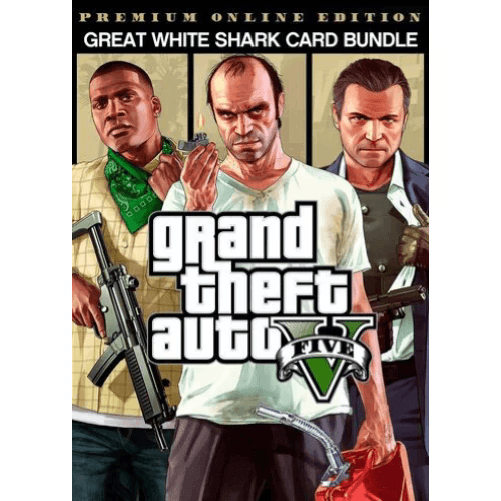 Rockstar Games Grand Theft Auto V Great White Shark Cash Card Bundle PC Standard Inglese