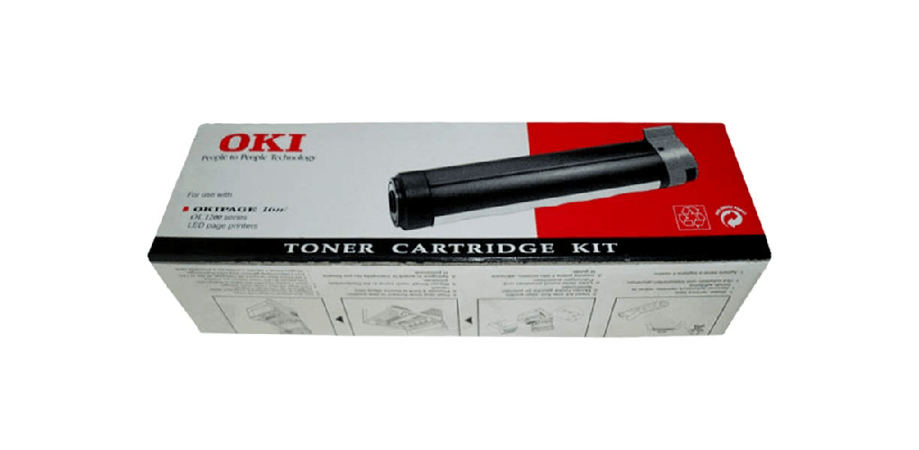 OKI Black Toner Cartridge for OL1200ex & OKIPAGE 16n cartuccia toner Originale Nero