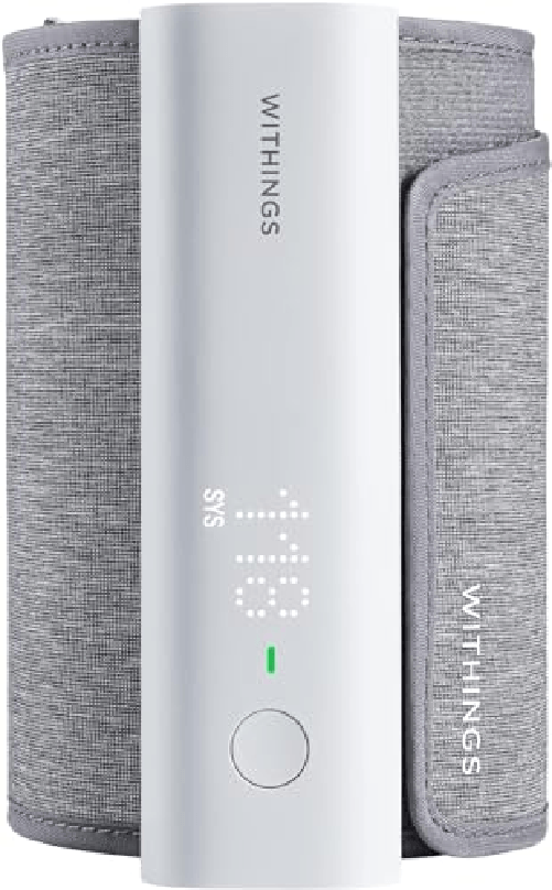 Withings WMP05-GREY-ALL-INTER misurazione pressione sanguigna Arti superiori Misuratore di pressione sanguigna automatico