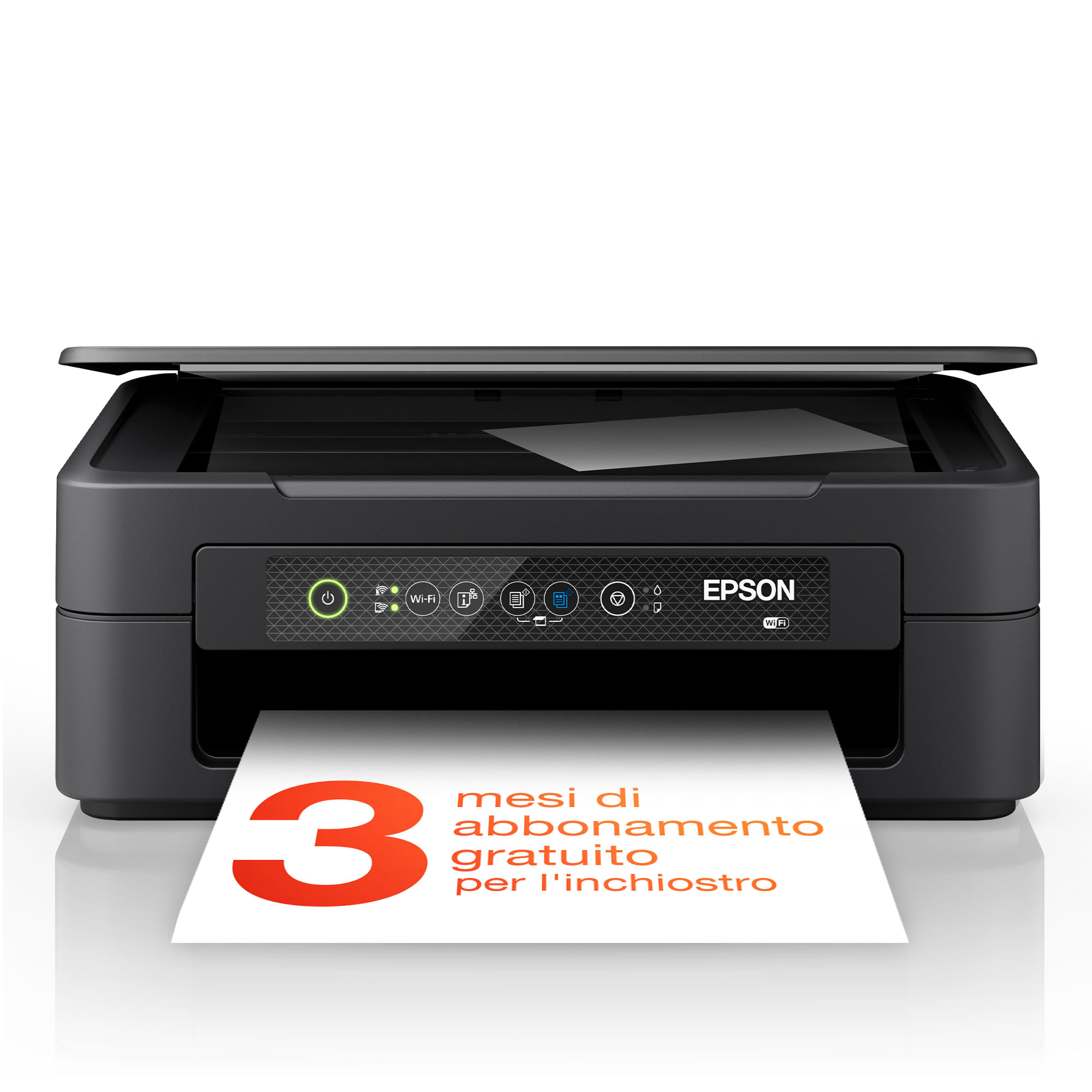 Epson Expression Home XP-2200 stampante multifunzione A4 getto d'inchiostro 3in1, scanner, fotocopiatrice, Wi-Fi Direct, cartucce separate, 3 mesi di