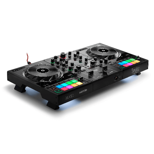 Hercules Inpulse 500 Mixer con controllo DVS (Digital Vinyl System) Nero