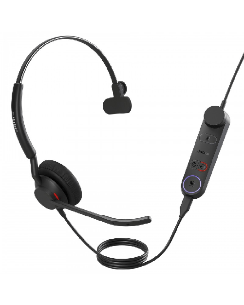 Jabra 5093-299-2119 cuffia e auricolare Cablato A Padiglione Ufficio USB tipo A Nero