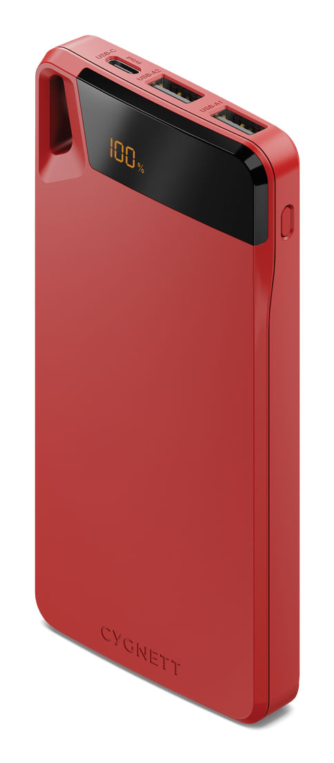 Cygnett ChargeUp Boost 4th Generation Litio 10000 mAh Rosso