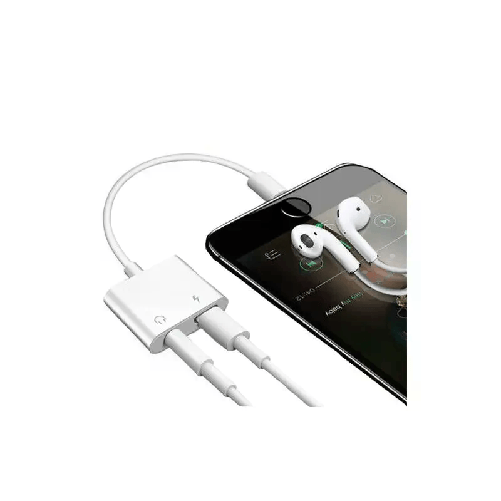 Adattatore cuffie e caricatore doppio splitter caricabatterie Jack 3.5 mm LD-140