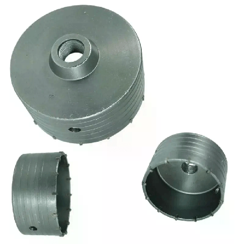 Fresa carotatrice a tazza con inserti per cemento calcestruzzo diametro 90mm 11t