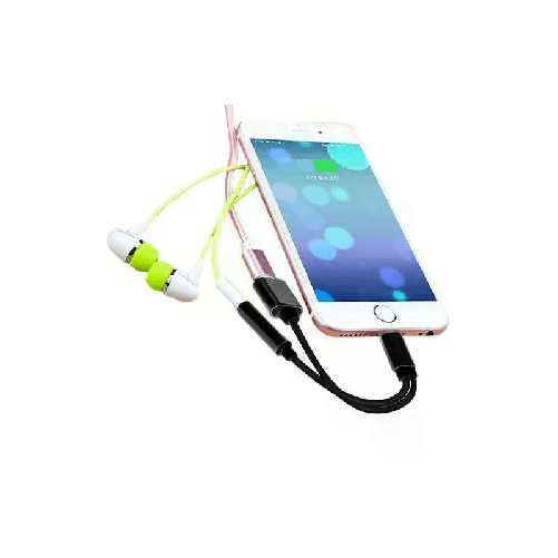 Adattatore convertitore cuffie caricatore Lightning Jack 3,5 mm caricabatterie