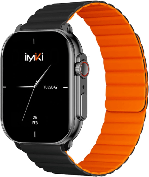 IMIKI SF1 5,11 cm (2.01") AMOLED Digitale 410 x 502 Pixel Touch screen Nero