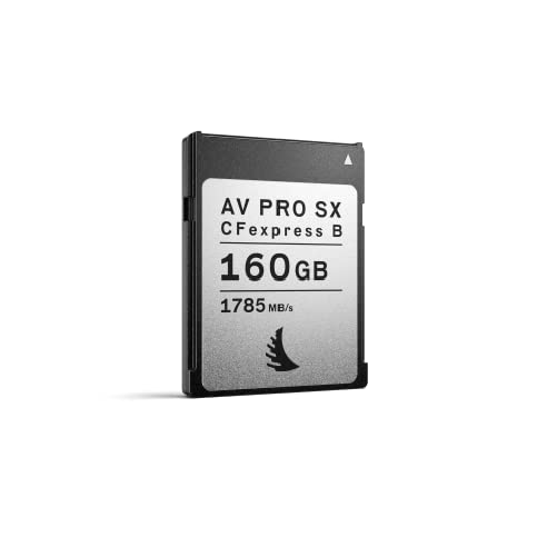 Angelbird AV PRO CFexpress SX Type B 160 GB - Scheda di Memoria Professionale Angelbird Technologies AV PRO CFexpress B SX 160 GB