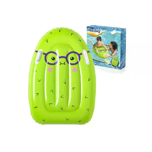 Bestway Tavola Nuoto Tuttifrutti Cm. 84x56, 3-8 Anni, 3 Frutti Assortiti Fragola, Kiwi, Ananas