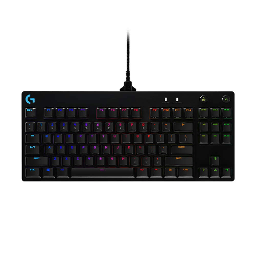 Logitech G PRO TKL Tastiera Gaming Meccanica con Switch GX Blue e RGB LIGHTSYNC Logitech G PRO tastiera Gaming USB QWERTY Italiano Nero