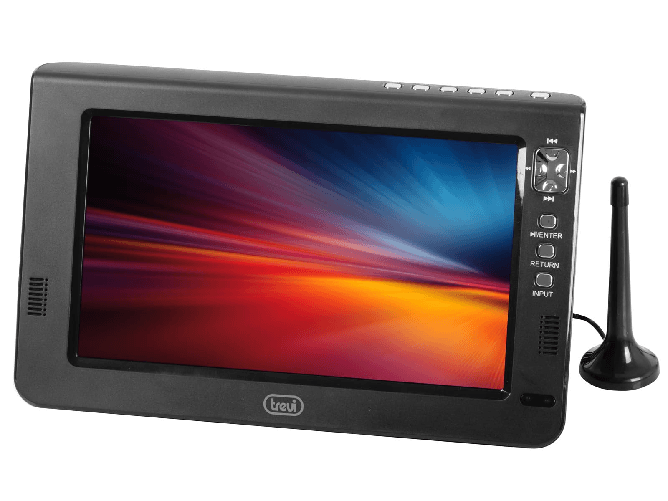 Trevi LTV 2010 S2 Portable TV Nero 10.1'' LCD 1024 x 600 Pixel Trevi LTV 2010 S2 TV LED PORTATILE 10"+DVB-T2+HEVC NERO
