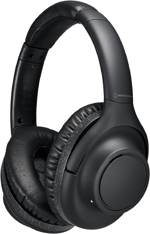 Audio-Technica ATH-S300BT Auricolare Con cavo e senza cavo A Padiglione Traveling/Gaming/Sports USB tipo-C Bluetooth Nero