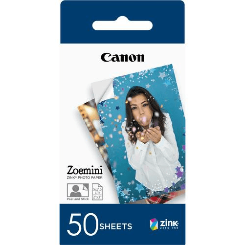 Canon 50 fogli di carta fotografica ZINK 2 x 3"