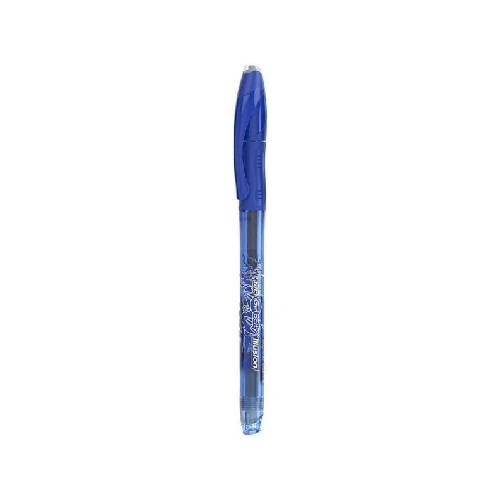 BIC Gel-ocity illusion Penna in gel retrattile Blu 12 pz BIC penna BIC Gel-ocity cancellabile blu