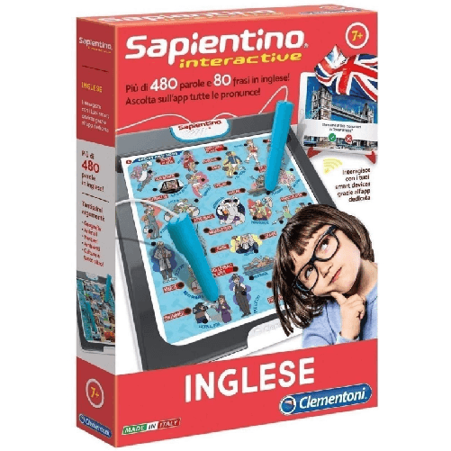 Clementoni Sapientino Interactive - English CLEMENTONI Sapientino Interactive inglese