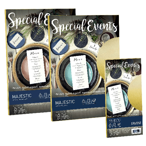 FAVINI Carta metallizzata SPECIAL EVENTS A4 10fg 250gr rosso FAVINI Favini Special Events Top Collection