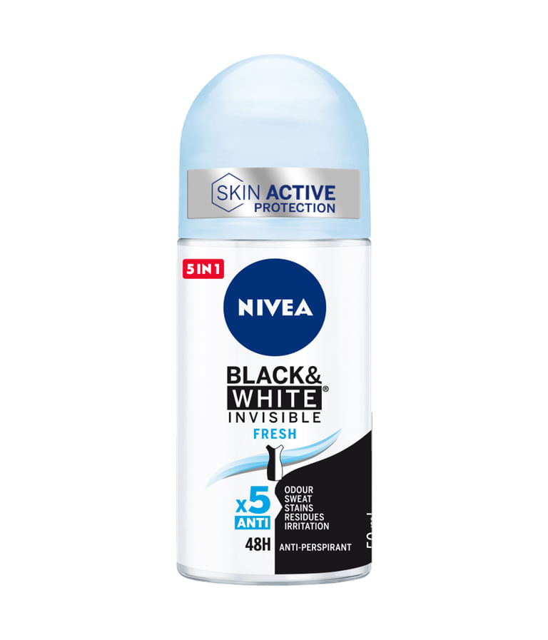 NIVEA Black & White Invisible Fresh Roll-on 50 ml