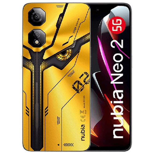 ZTE Nubia Neo 2 5G 17,1 cm (6.72") Doppia SIM Android 13 USB tipo-C 8 GB 256 GB 6000 mAh Giallo