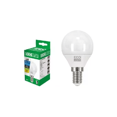 Bisonte Lampadina Led Sfera E14 8W 806lm 4000k