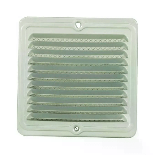 Griglie Aerazione Alu con Rete Alluminio Satinato mm.280x150