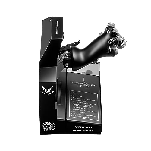 THRUSTMASTER Viper TQS - Joystick Professionale per PC Thrustmaster VIPER TQS Nero USB Joystick PC