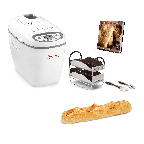 Moulinex Macchina del Pane Moulinex Home Baguette OW610110 1650W 1600 W Moulinex HOME BREAD BAGUETTE