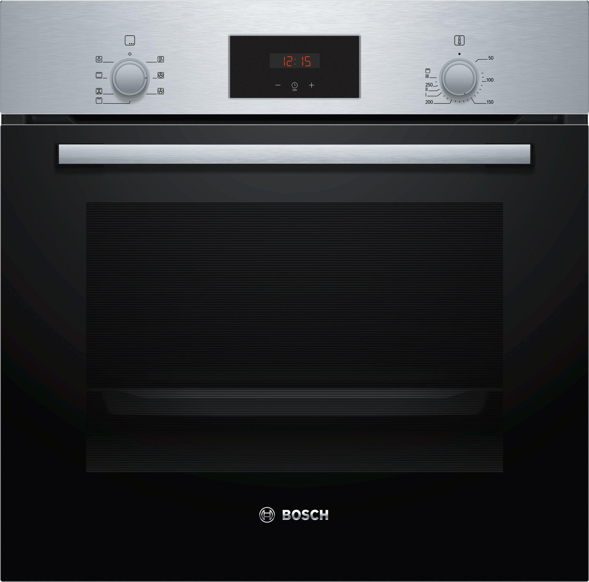 Bosch serie 2 hbf133br0 forno 66 l a nero, acciaio inossidabile Bosch Serie 2 HBF133BR0 forno 66 L Nero, Acciaio inox