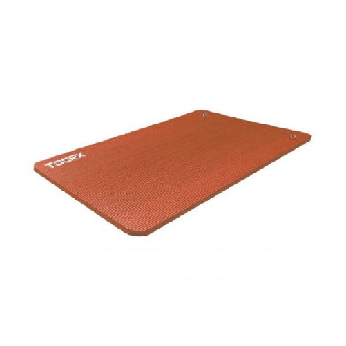 TOORX MAT-101PRO Tappetino fitness antiscivolo con occhielli ARANCIONE 100x61x1,5 Toorx MAT-101PRO tappetino per allenamento Tappetino da ginnastica m