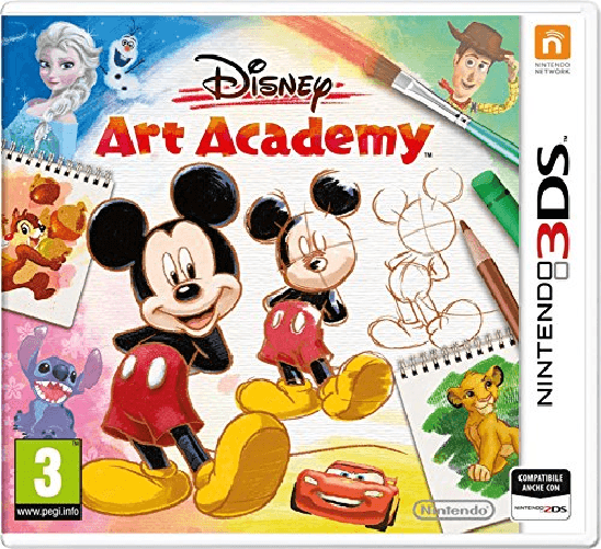Nintendo Disney Art Academy per Nintendo 3DS - Impara a Disegnare i Personaggi Disney Nintendo Disney Art Academy Standard Inglese Nintendo 3DS