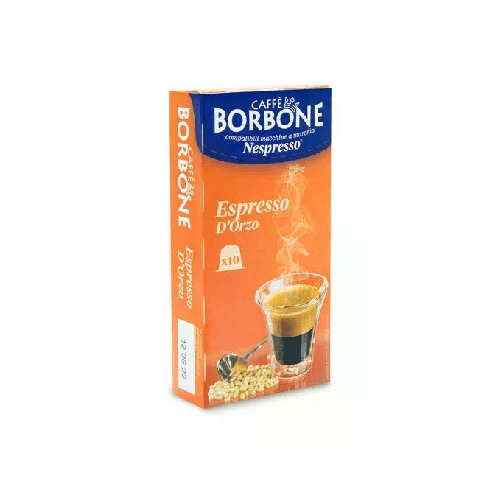 Borbone Caffè Borbone Capsule per Nespresso Espresso D'Orzo Capsule caffè 10 pz Caffè Borbone Capsule per Nespresso Espresso D'Orzo Capsule caffè 10 p