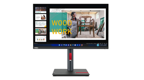 Lenovo thinkvision p24q-30 led display 60,5 cm (23.8") 2560 x 1440 pixel quad hd nero LENOVO P24Q-30