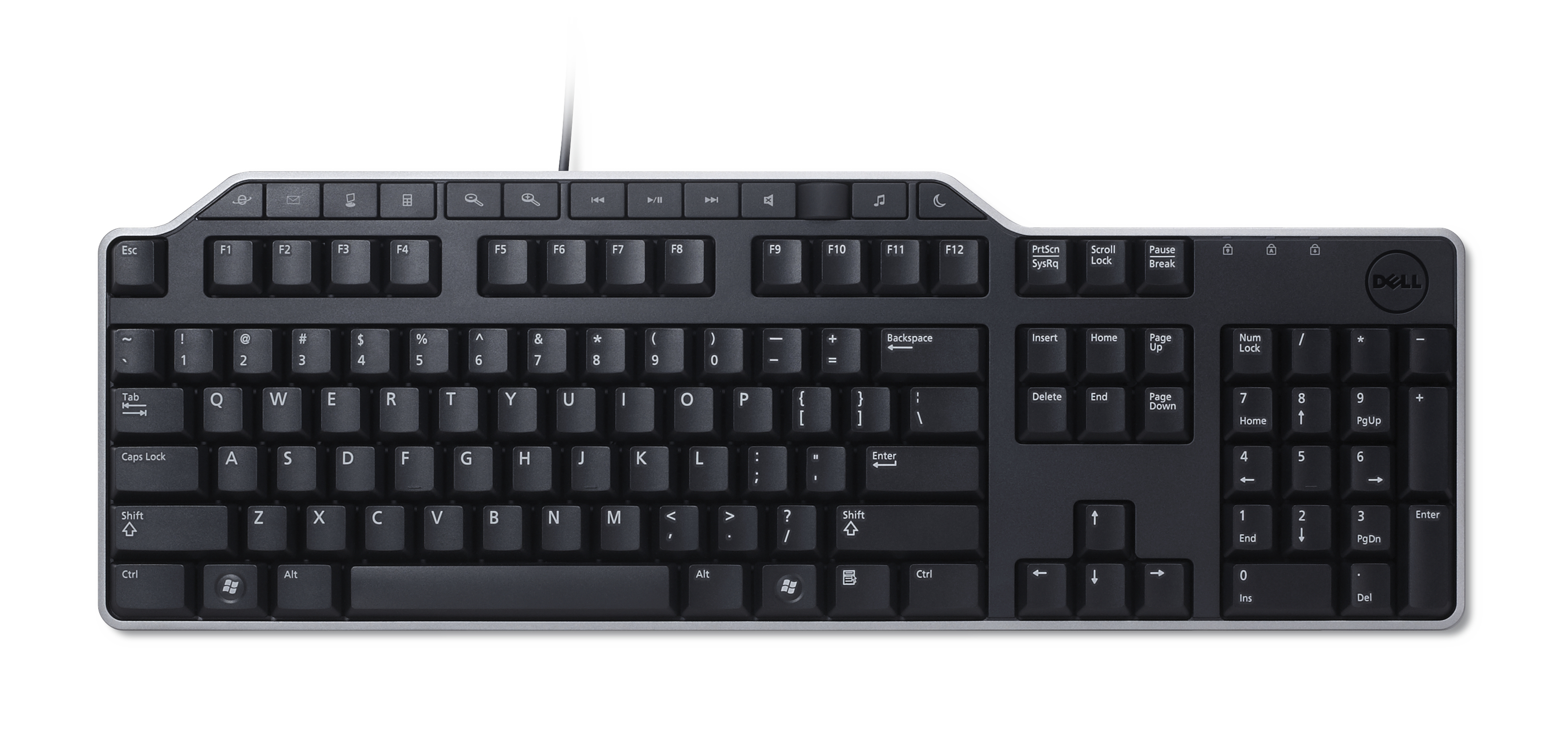 DELL KB522 tastiera USB QWERTZ Tedesco Nero