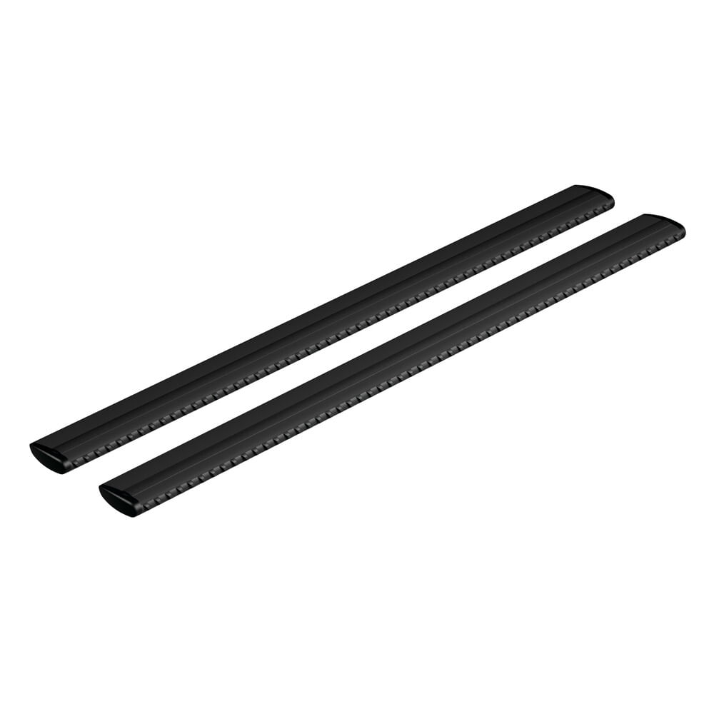 Nordrive Silenzio Black, coppia barre portatutto in alluminio - S - 108 cm Lampa N15079 kit di montaggio per barra portatutto da tetto