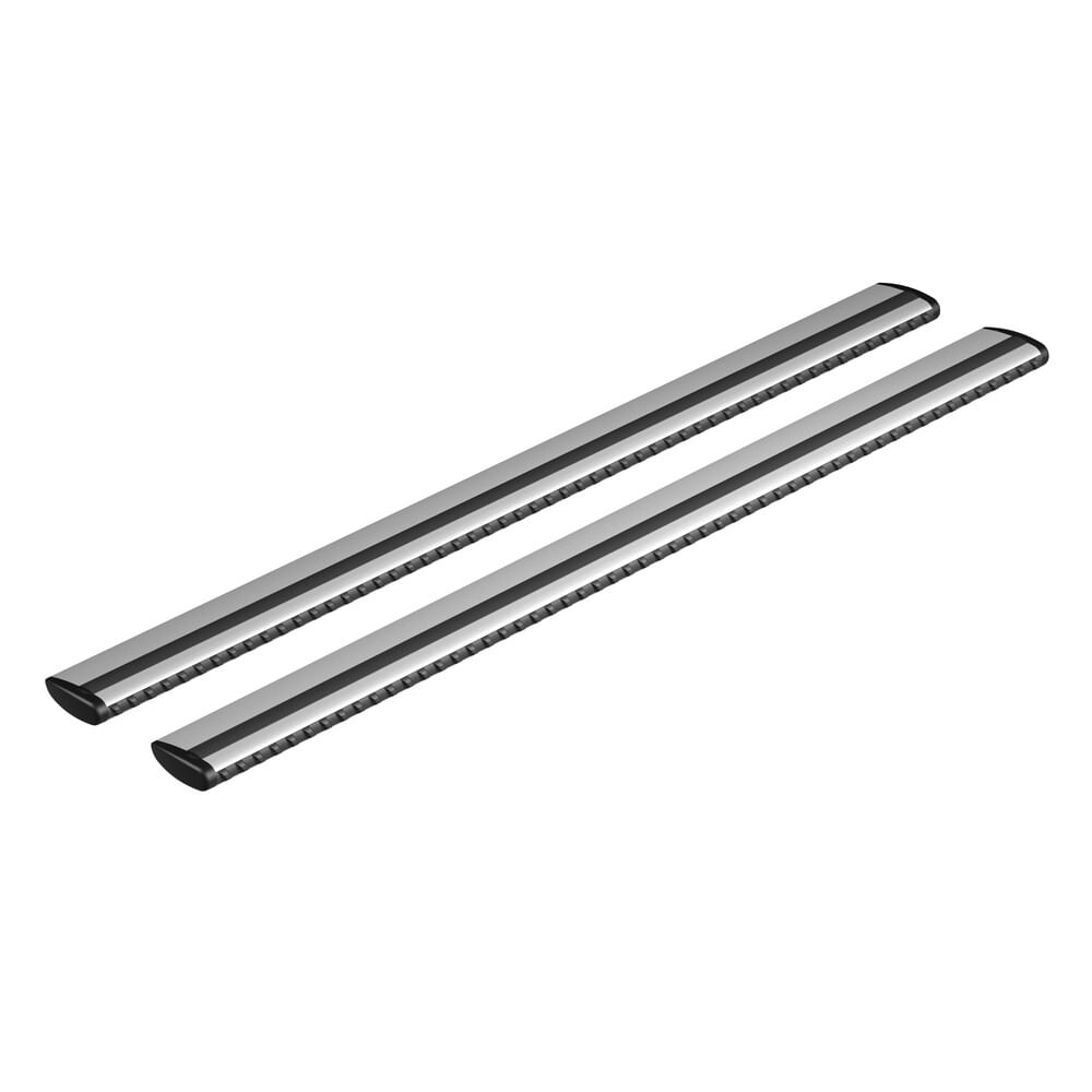 Nordrive Silenzio, coppia barre portatutto in alluminio - S - 108 cm Lampa N15084 kit di montaggio per barra portatutto da tetto