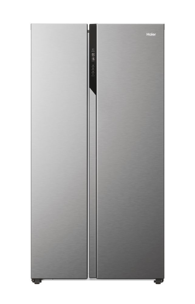 Haier sbs 90 serie 5 hsr5918dnmp frigorifero side-by-side libera installazione 528 l d platino, acciaio inossidabile Haier SBS 90 Serie 5 HSR5918DNMP