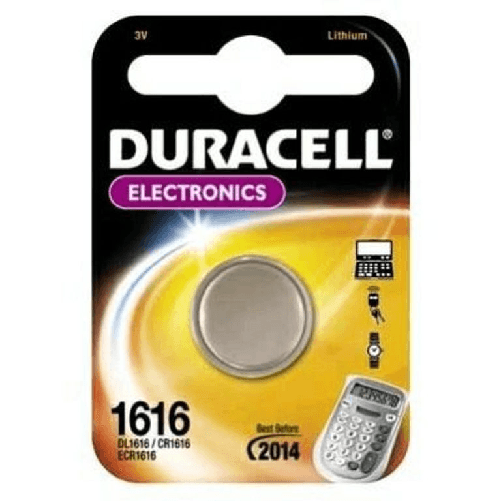 Duracell 1616 batteria per uso domestico Batteria monouso CR1616 Litio