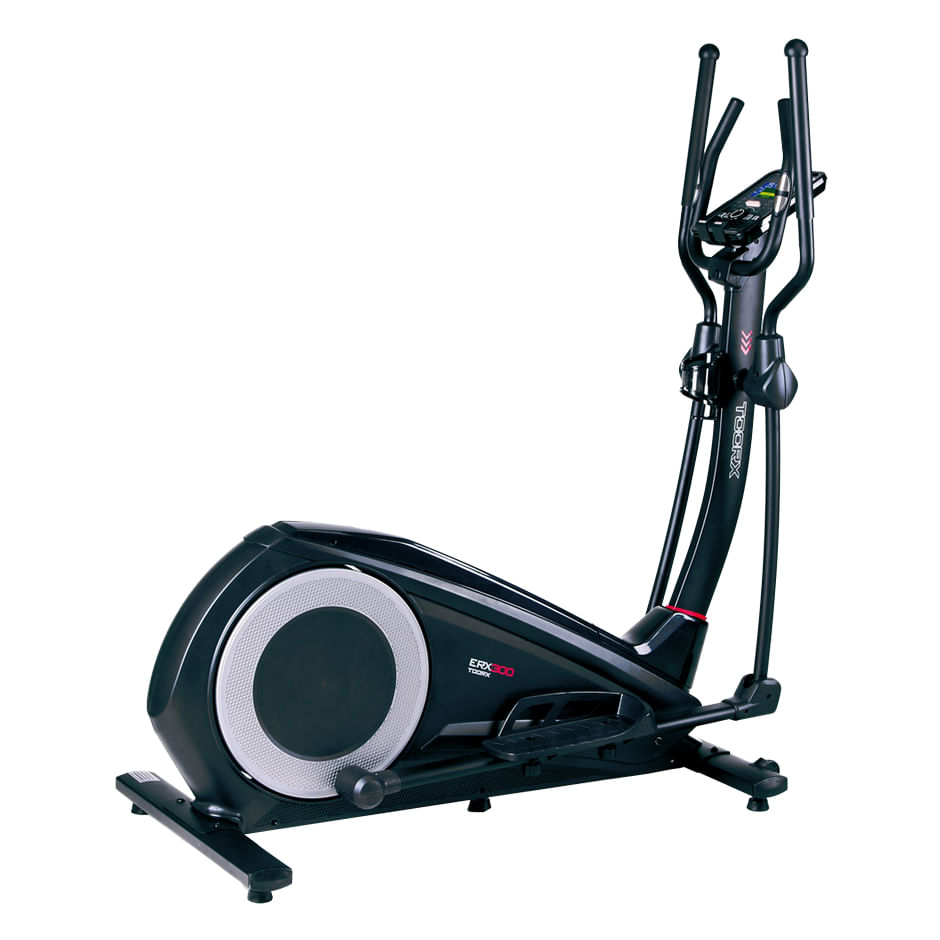TOORX ERX 300 HRC Ellittica elettromagnetica Chrono Line con iConsole e App incluse Toorx ERX-300 Ellittica Tapis roulant magnetico Nero