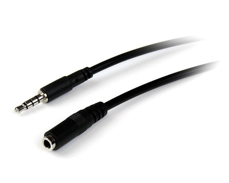 StarTech.com Cavo di prolunga 1 m per auricolari TRRS a 4 posizioni da 3,5 mm - M/F